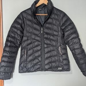 Under Armour Storm 1‎ Coldgear Infrared Goose Down Black Puffer Jacket